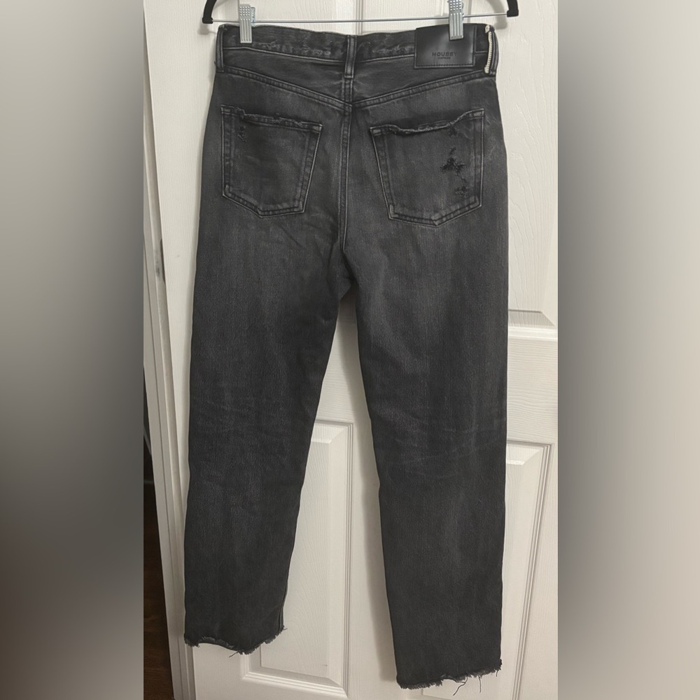 Moussy Vintage‎ | Ashleys Wide Straight Black Jeans Sz 28 - Picture 2 of 11